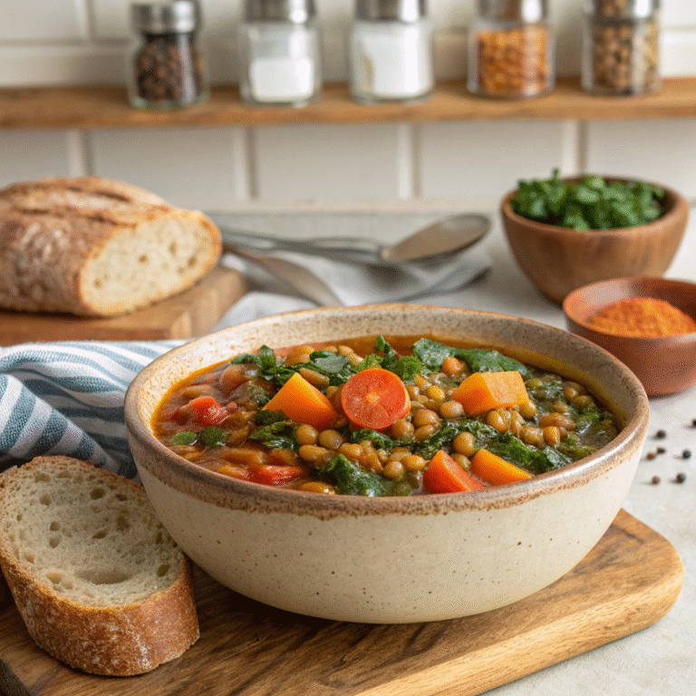Hearty Lentil and Vegetable Stew Recipe