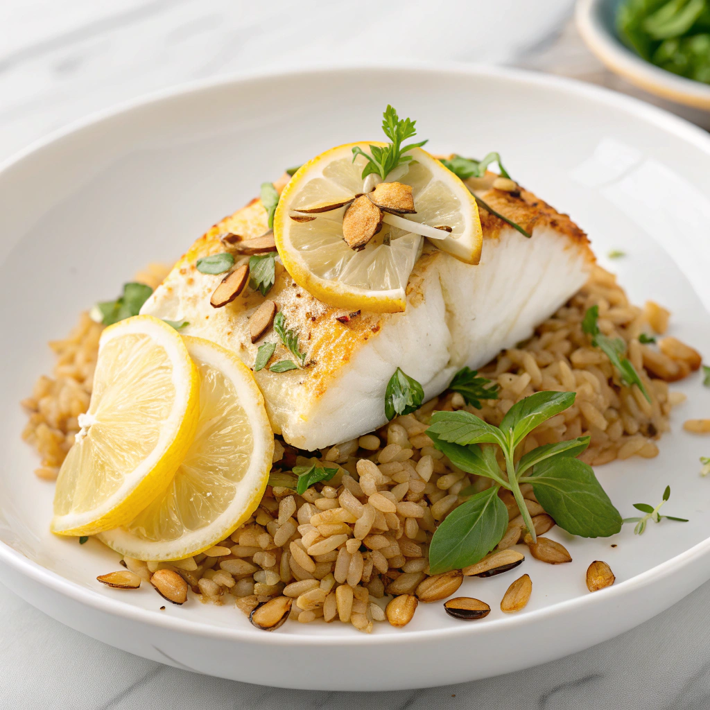 lemon basil baked cod