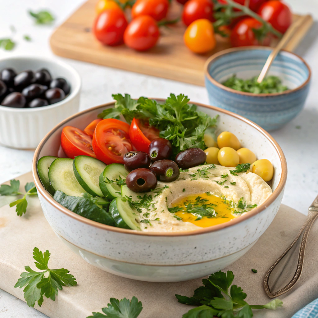 mediterranean breakfast bowl