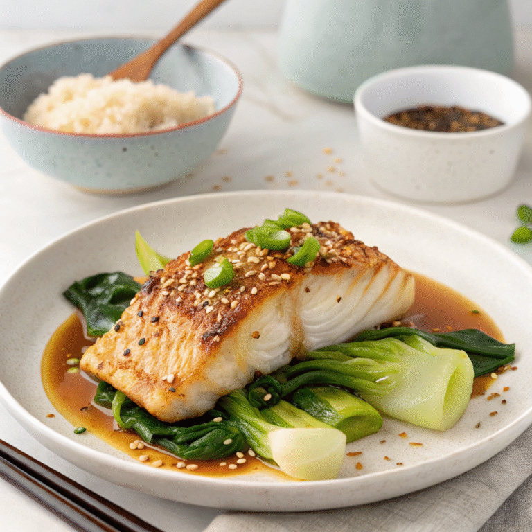 miso-glazed cod