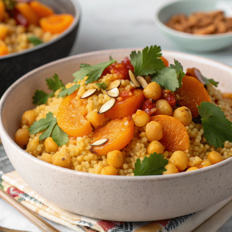 moroccan-spiced couscous