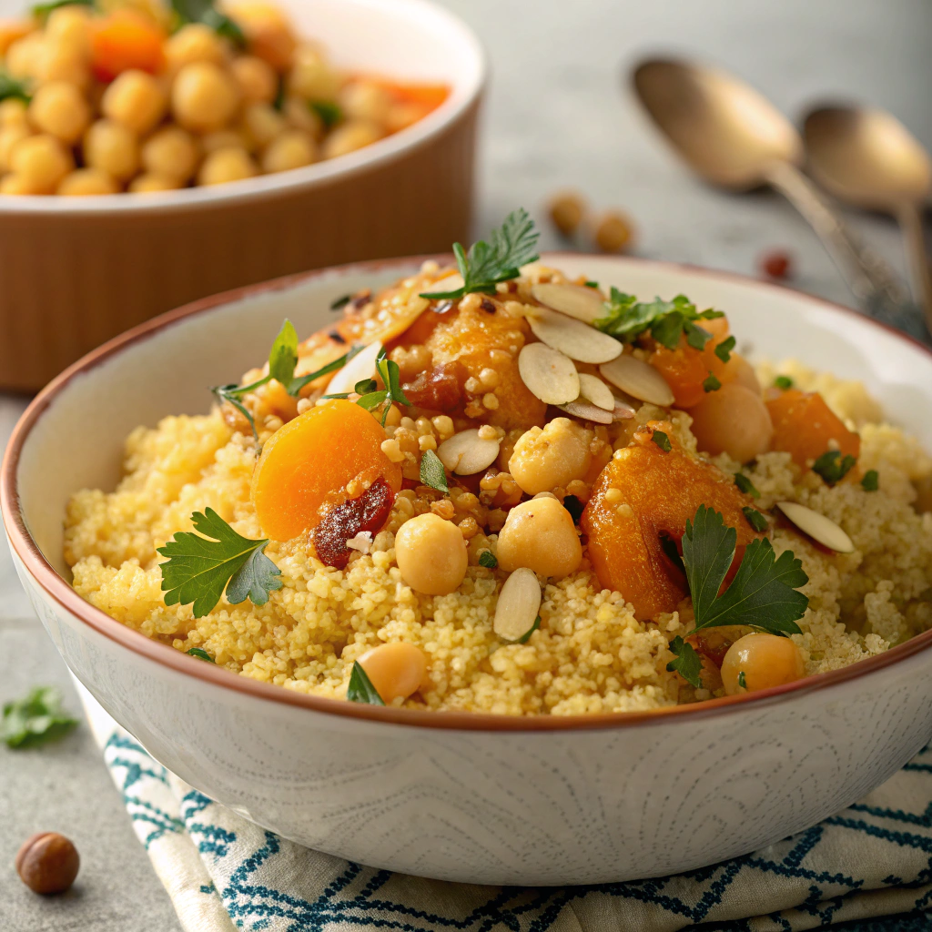 moroccan-spiced couscous