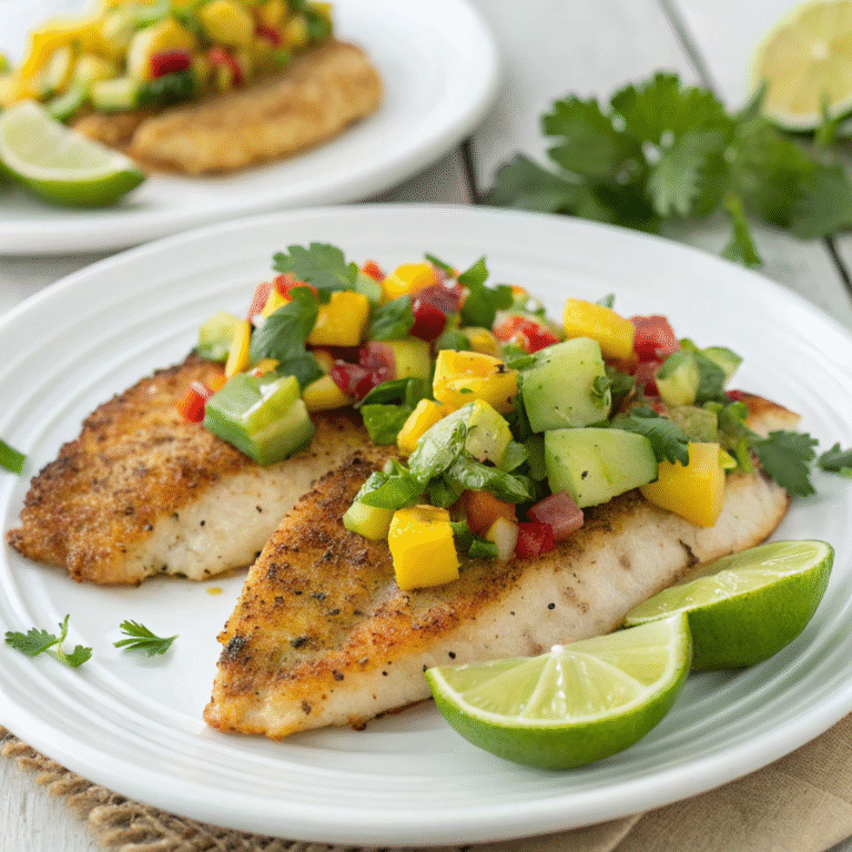 tilapia mango avocado salsa