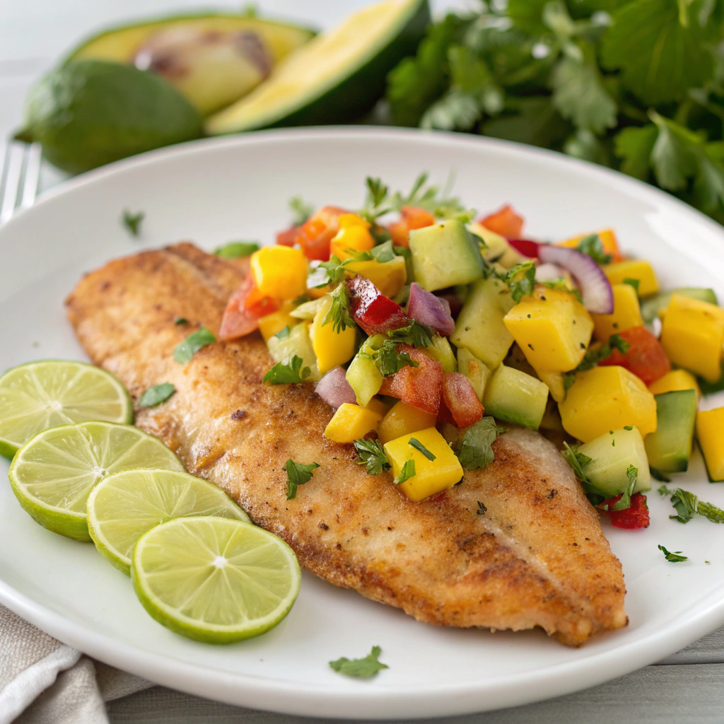 tilapia mango avocado salsa