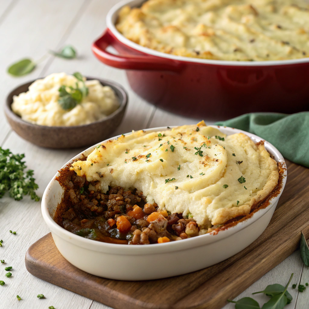 savory lentil shepherd’s pie