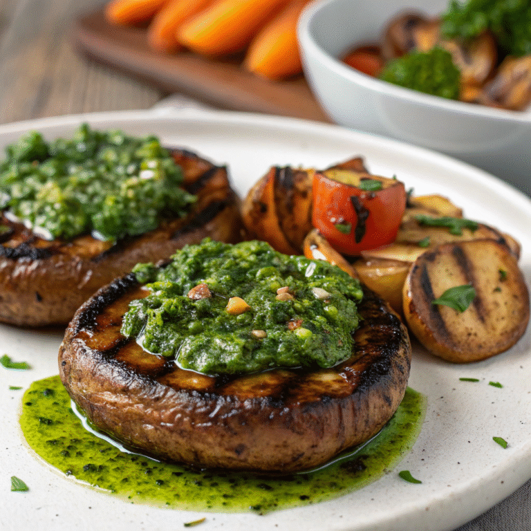 savory portobello mushroom steaks