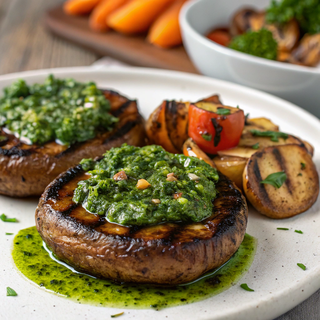 savory portobello mushroom steaks