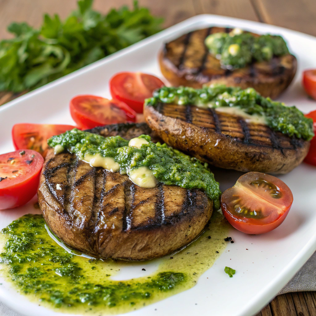 savory portobello mushroom steaks