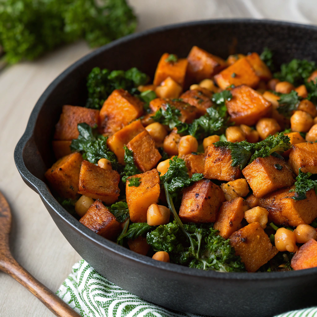 savory sweet potato hash