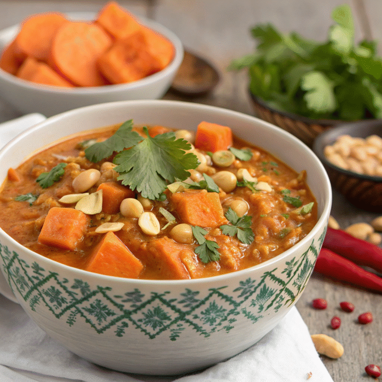 savory west african peanut stew