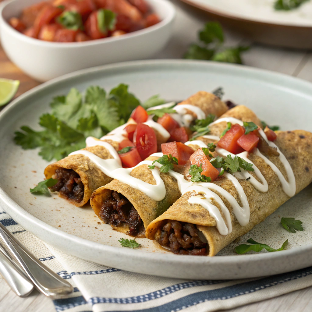 smoky black bean enchiladas
