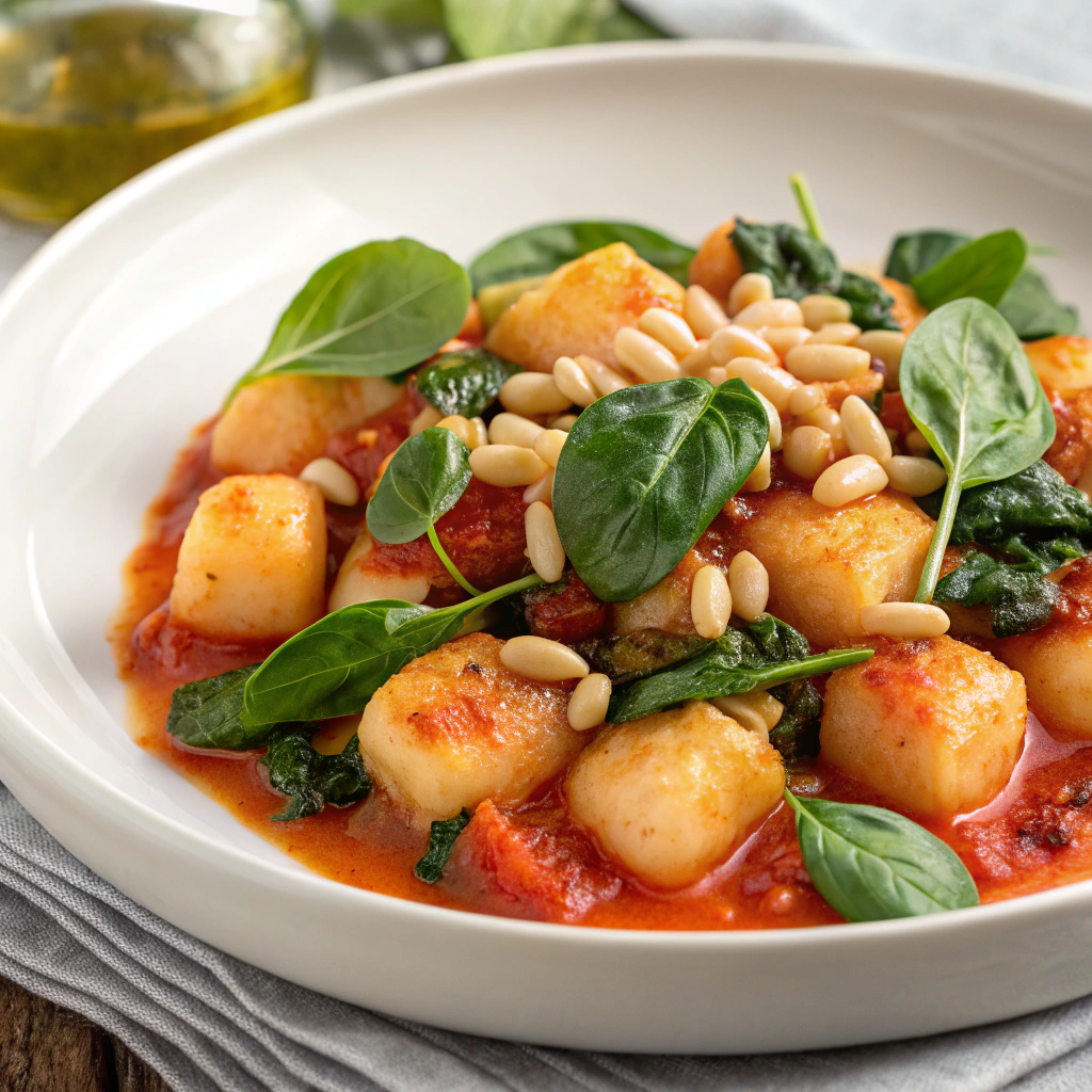 tomato basil gnocchi