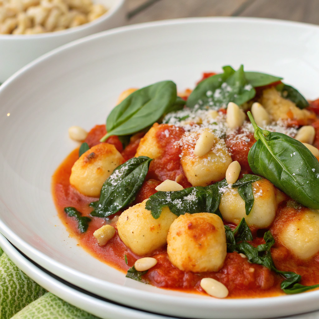 tomato basil gnocchi
