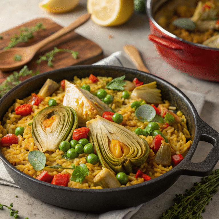 vegan paella