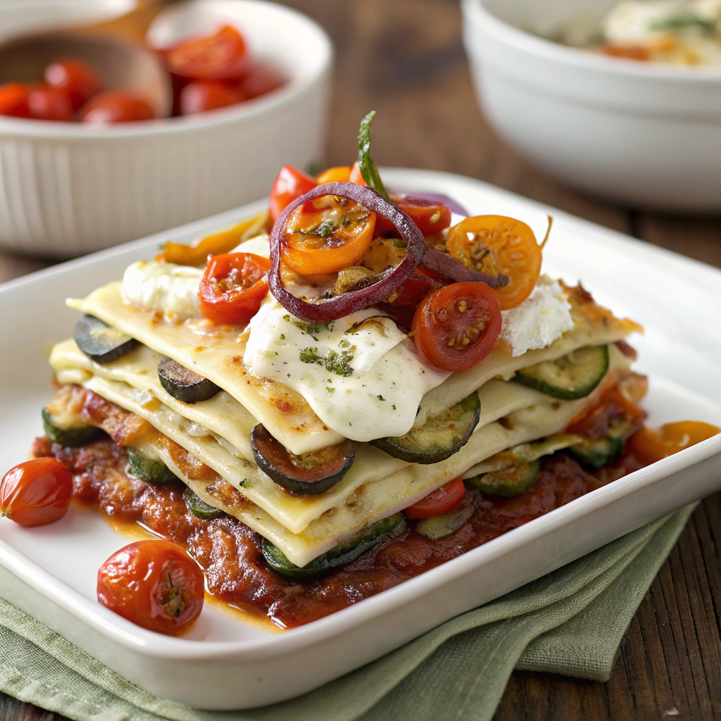 roasted vegetable lasagna