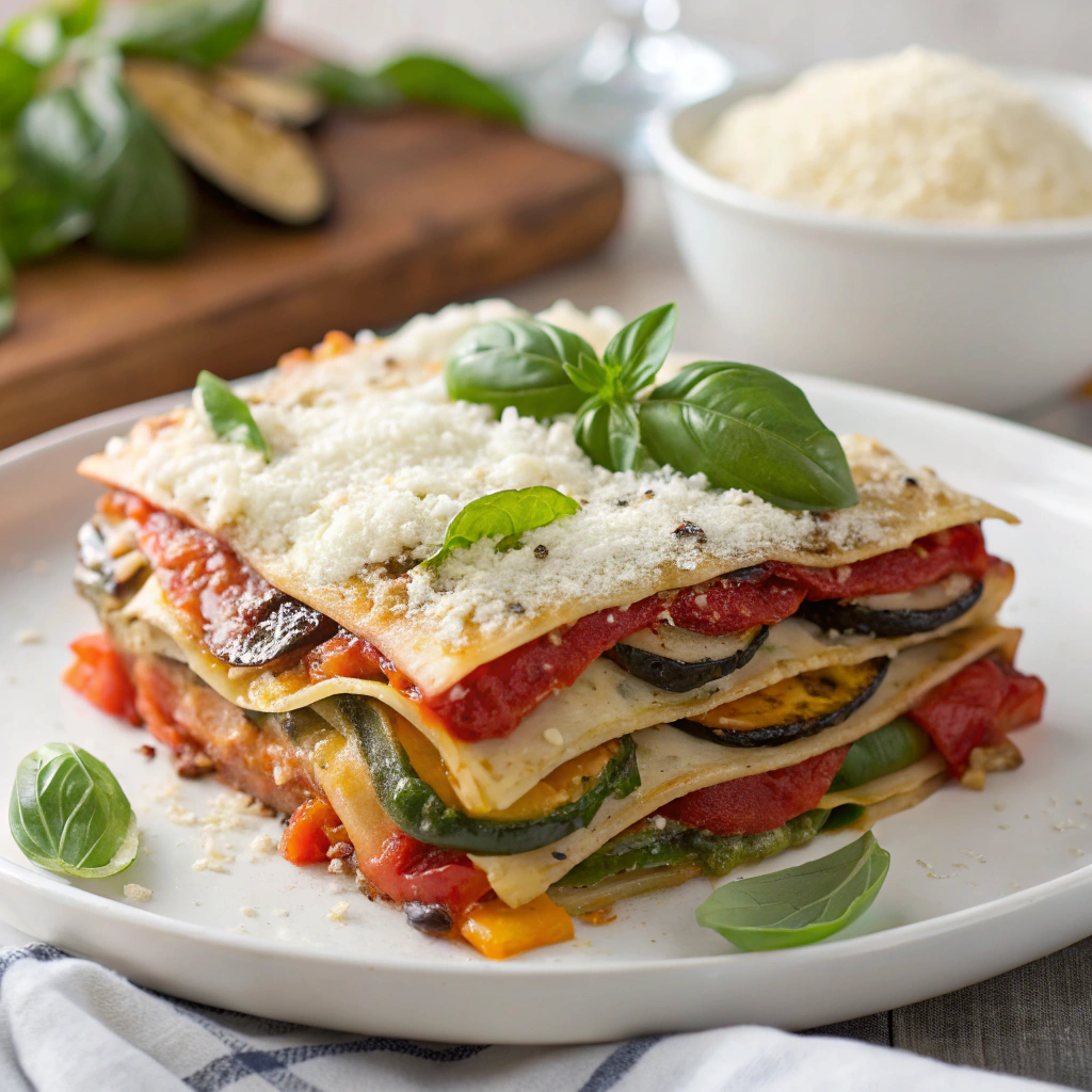 roasted vegetable lasagna