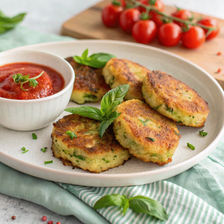 Keyphrase: zucchini ricotta fritters