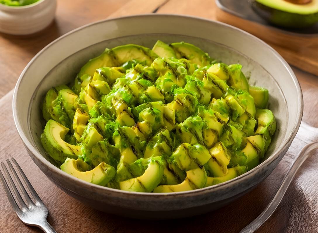 Corn and Avocado Salad (Smoky Charred) with Chili-Lime Dressing