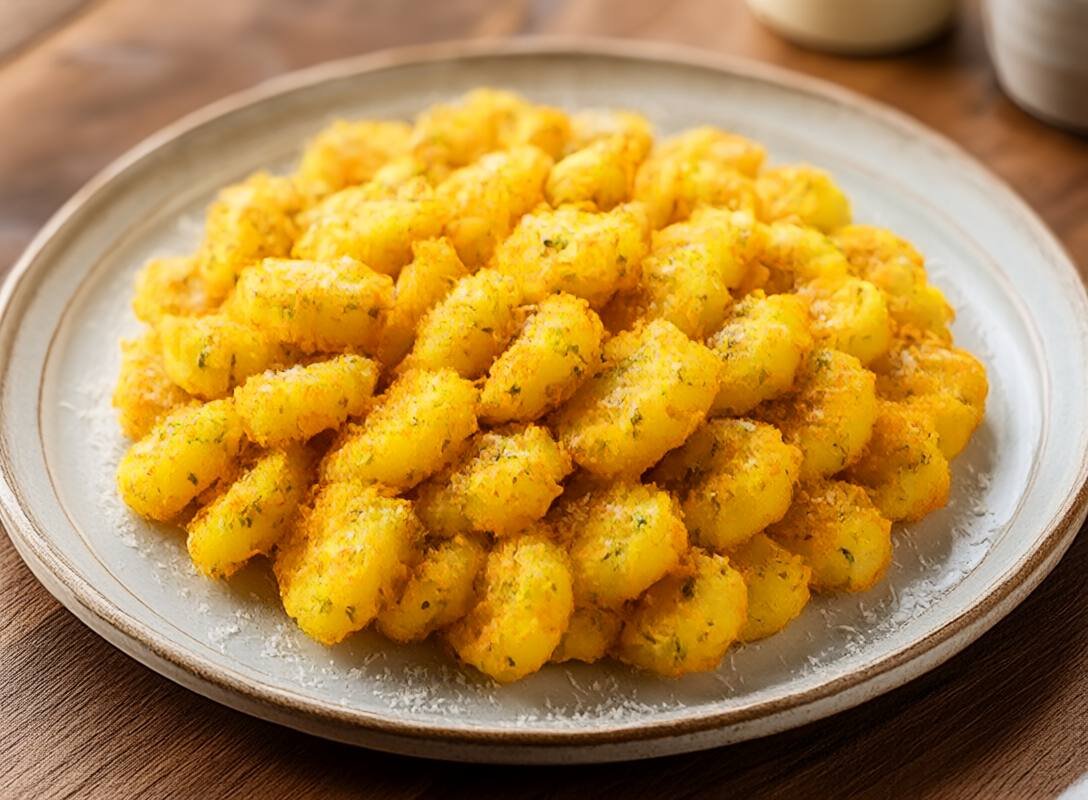 Crispy Polenta Cakes with Zesty Lemon Basil Aioli
