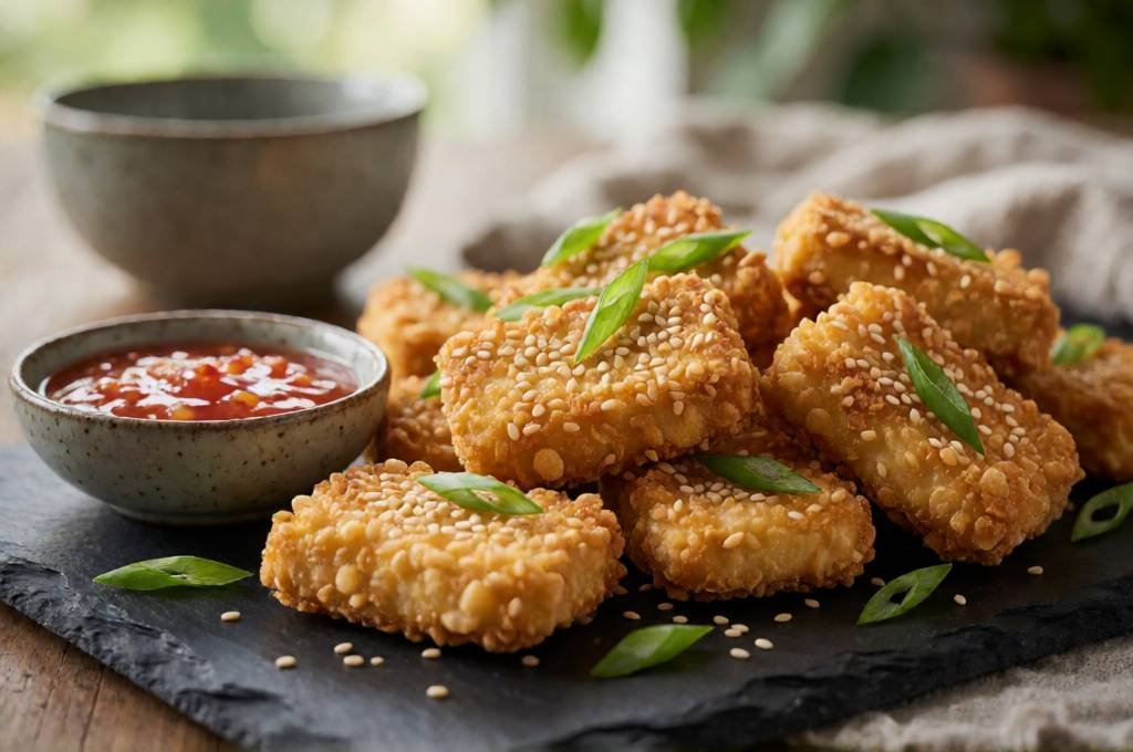 Crispy Tofu Nuggets