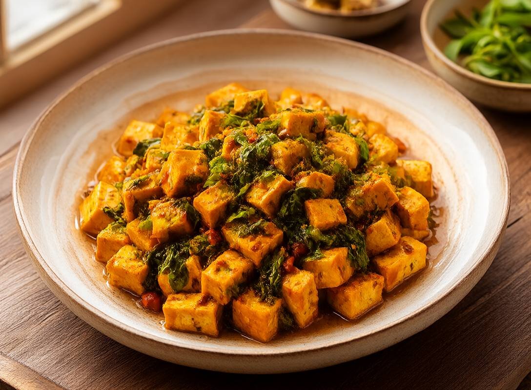Flavorful Spicy Thai Basil Tofu Stir-Fry