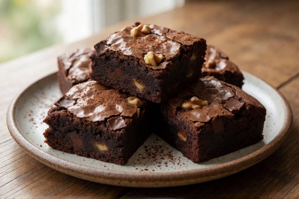 Fudgy Zucchini Brownies – Secret Veggie Chocolate Squares