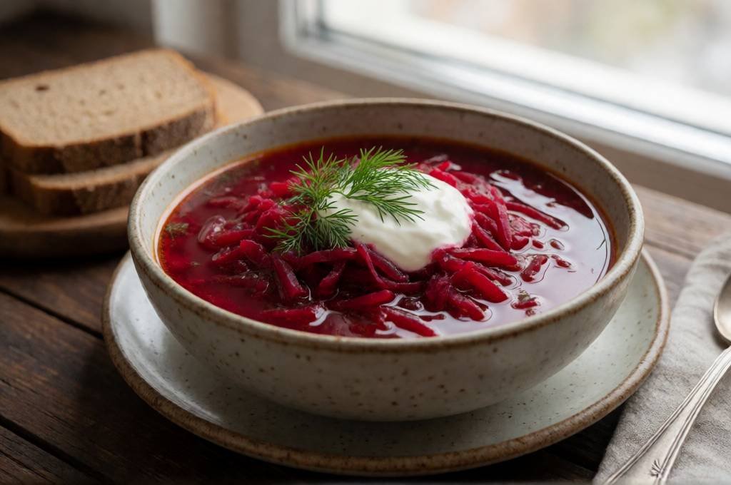 Hearty Ukrainian Borscht