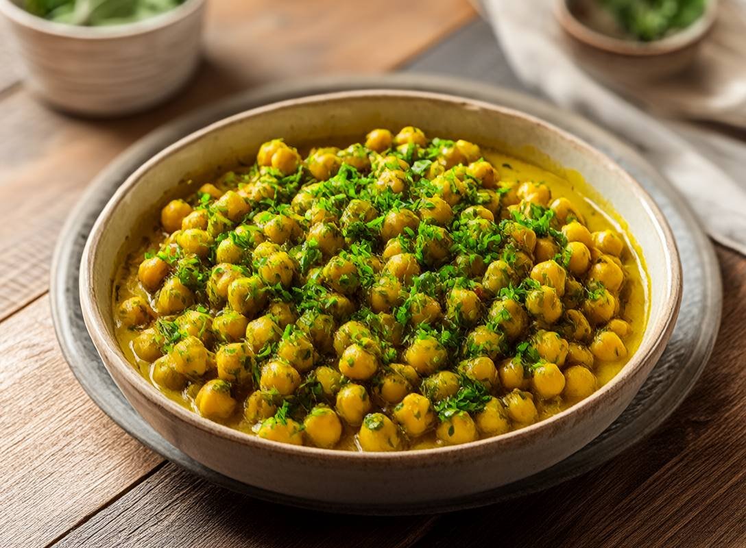 One-Pot Spinach and Chickpea Coconut Curry Recipe