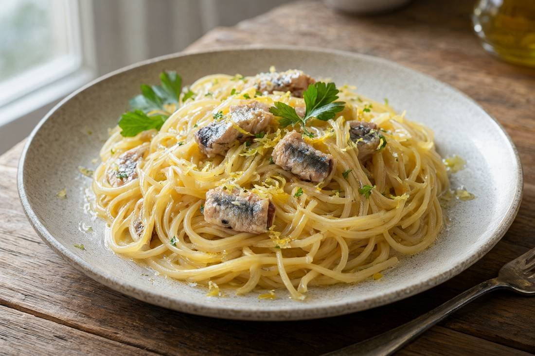 Sardine Spaghetti