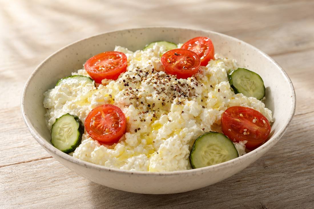 Savoury Cottage Cheese Breakfast Bowl