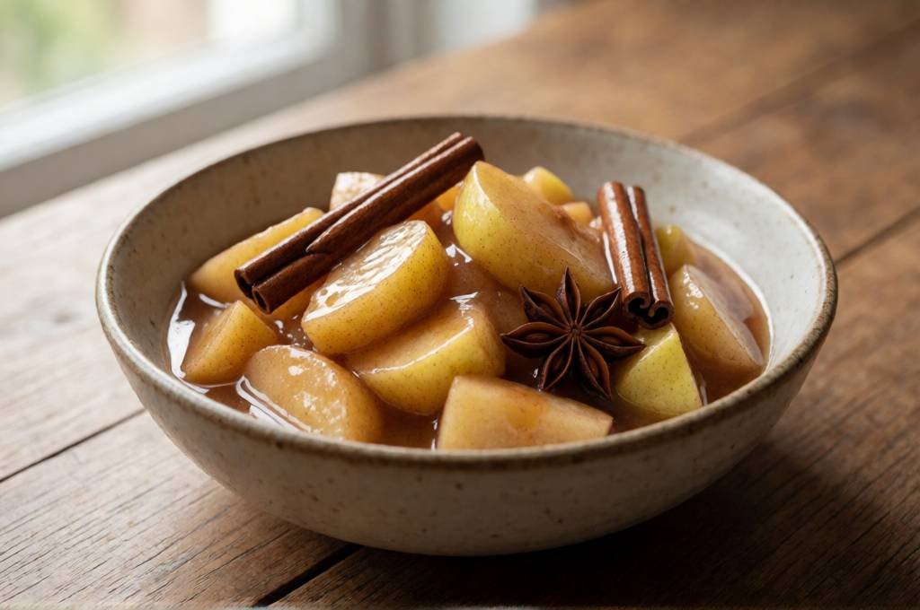 Spiced Apple & Pear Compote