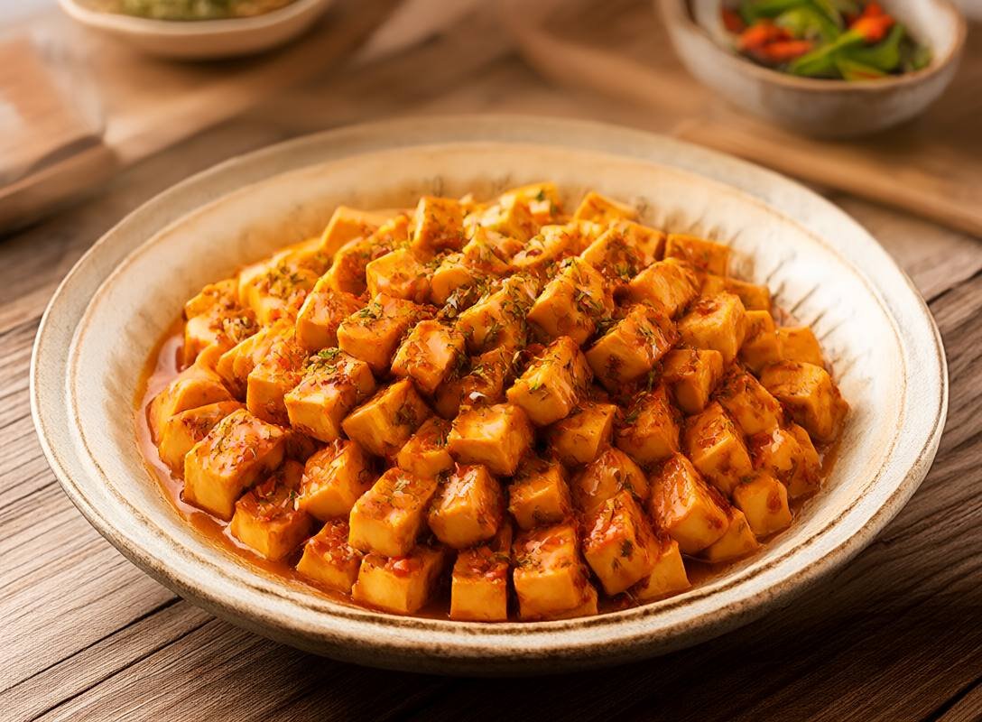 Spicy Szechuan Tofu and Vegetable Stir-Fry