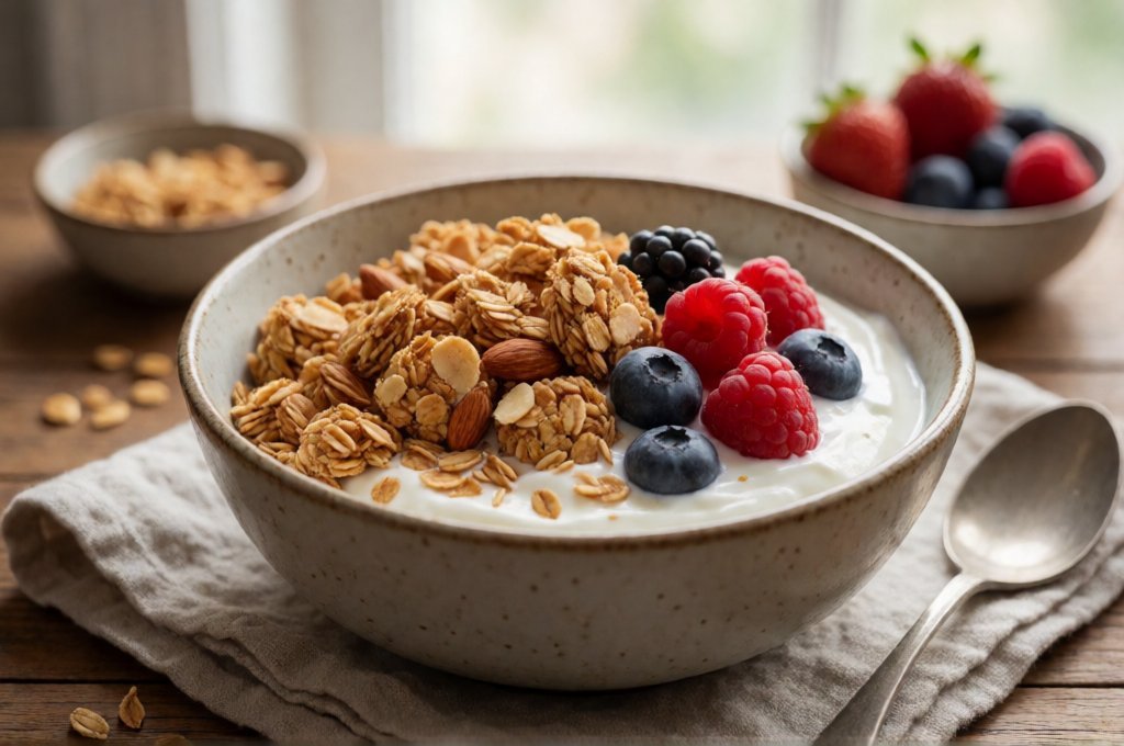 Toasted Coconut & Almond Granola Clusters