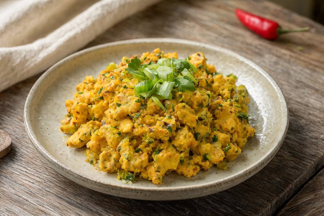 Turmeric Scrambled Tofu