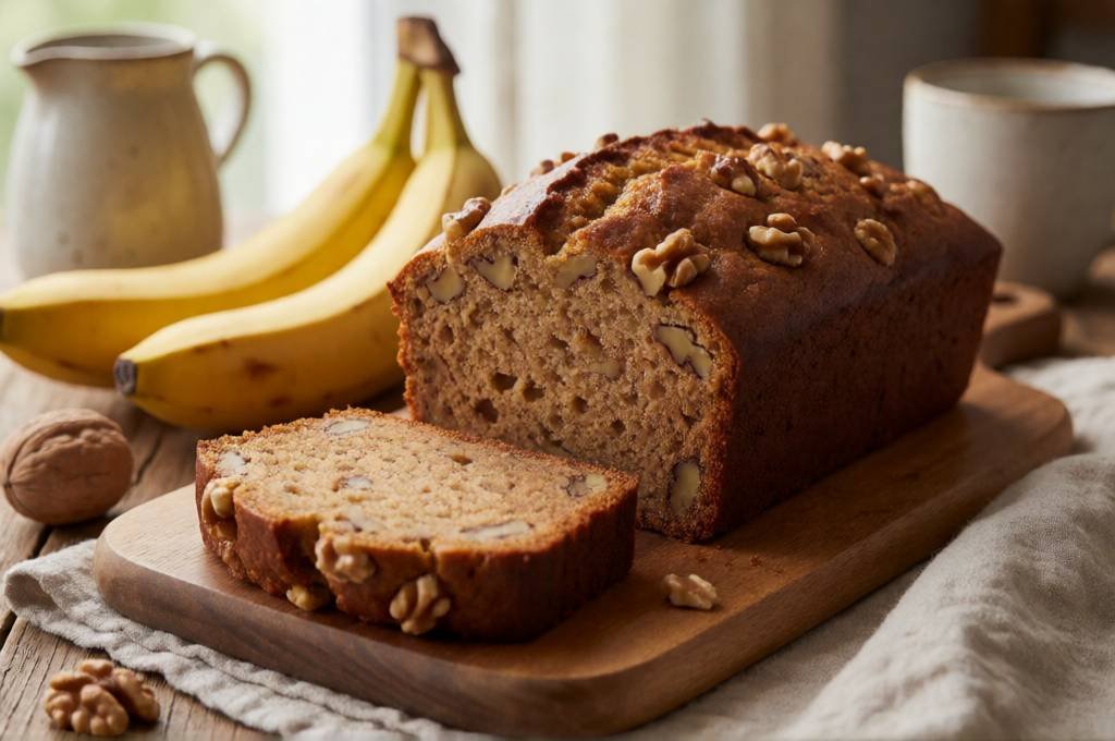 Moist Vegan Banana Bread