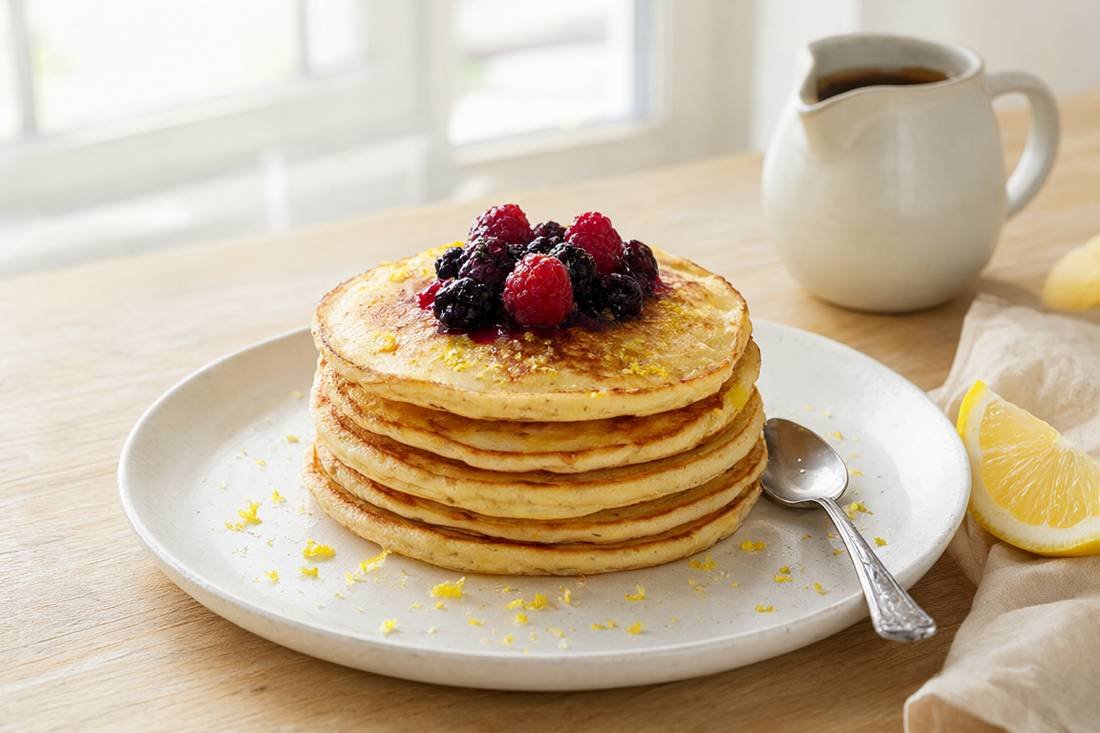 Lemon Ricotta Pancakes