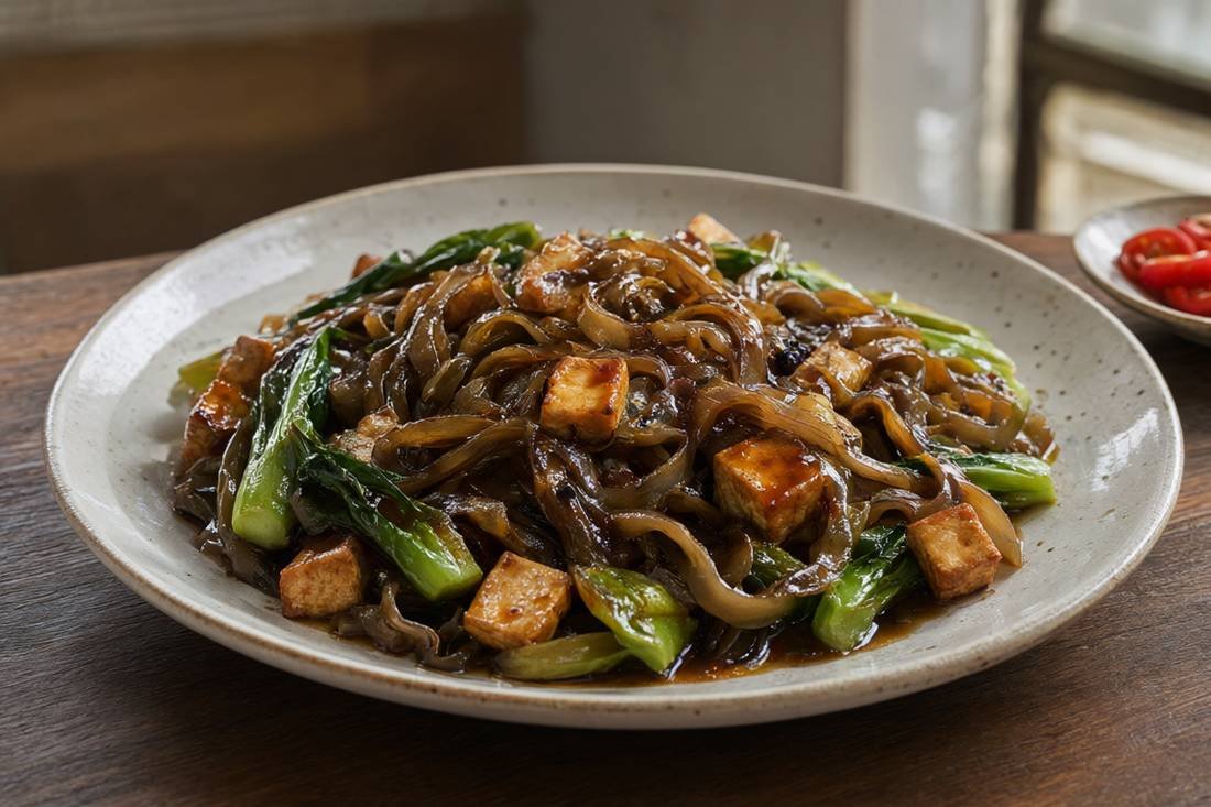 Pad See Ew with Tofu