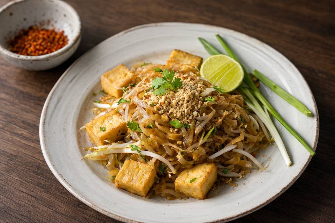 Pad Thai with Tofu