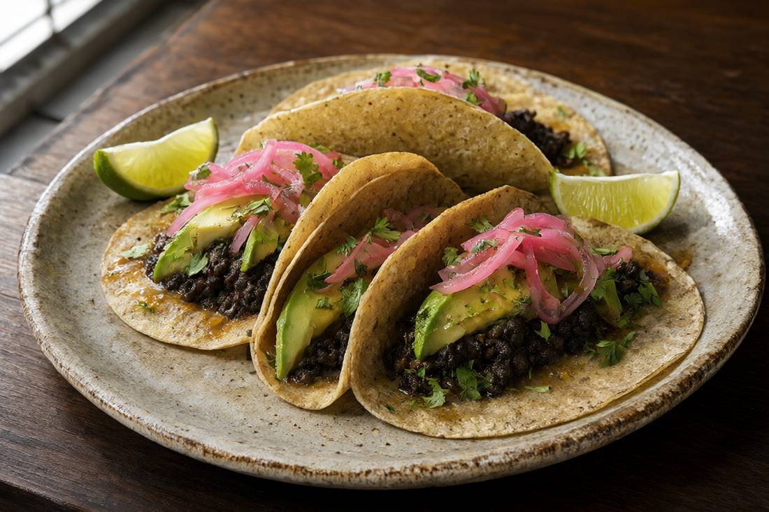 Smoky Black Bean Tacos