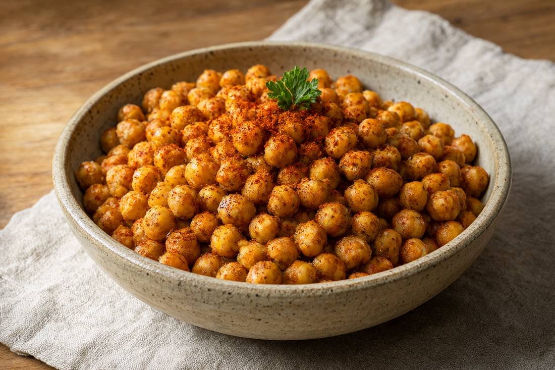 Spiced Roasted Chickpeas