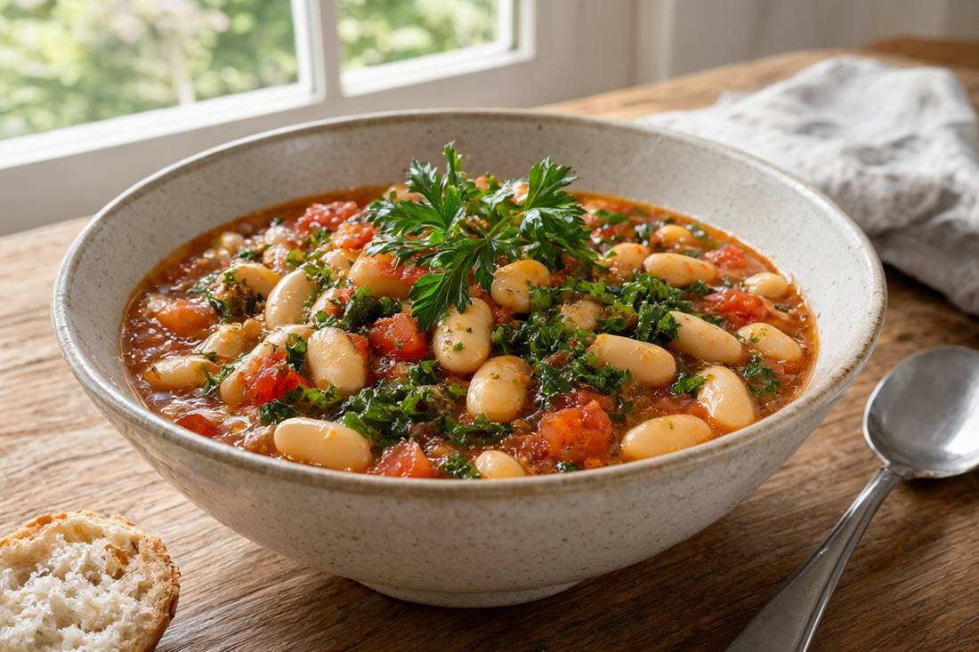 White Bean and Kale Stew